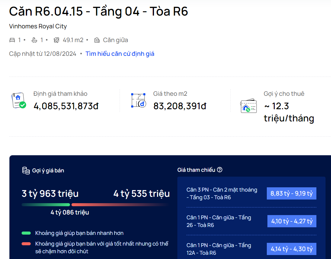 gia-tri-cua-can-ho-1pn-tai-vinhomes-royal-city-la-bao-nhieu-khi-dinh-gia-nha-dat-online